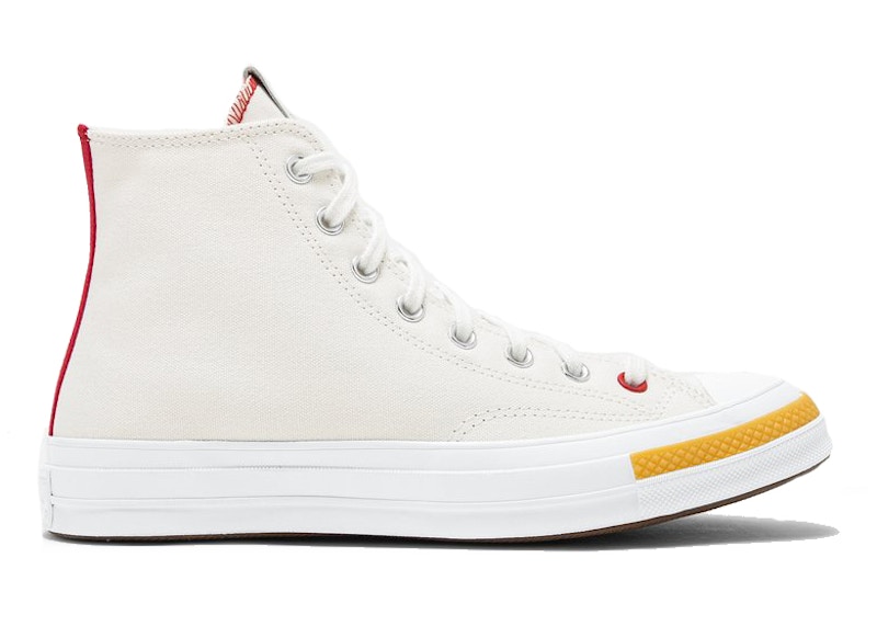 Buy CLOT x コンバース チャックテイラー オールスター 70 ハイ 'ホワイトレッドガム' CLFW21S1839CWH