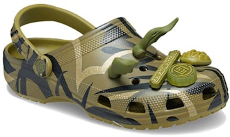 CLOT x Crocs Classic Clog 'Aloe' Sandal Pria Wanita Unisex 208700-3UA Lookbook CLOT x Crocs Classic Clog 'Aloe' Sandal Pria Wanita Unisex 208700-3UA