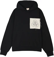 CLOT x Fragment Design x INNERSE Unisex Black Hoodie CLHD18FIN003 CLOT x Fragment Design x INNERSE Unisex Black Hoodie CLHD18FIN003