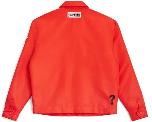CLOT x GUESS 红色徽标印花翻领夹克 CTJK21FG4002 Lookbook CLOT x GUESS 红色徽标印花翻领夹克 CTJK21FG4002