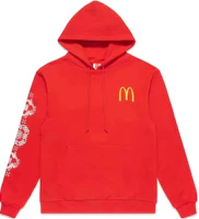 CLOT x McDonald’s SS23 Red Logo Burger Graphic Unisex Pullover Sweatshirt CLOT-RED CLOT x McDonald’s SS23 Red Logo Burger Graphic Unisex Pullover Sweatshirt CLOT-RED