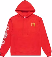 Order CLOT x McDonald’s SS23 Red Logo Burger Graphic Unisex Pullover Sweatshirt CLOT-RED