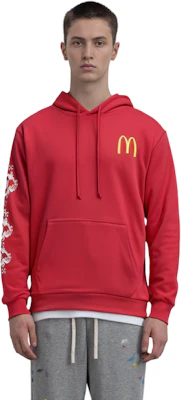 CLOT x 麦当劳 SS23 红色汉堡标志图案男女通用套头衫 CLOT-RED Cheap CLOT x 麦当劳 SS23 红色汉堡标志图案男女通用套头衫 CLOT-RED