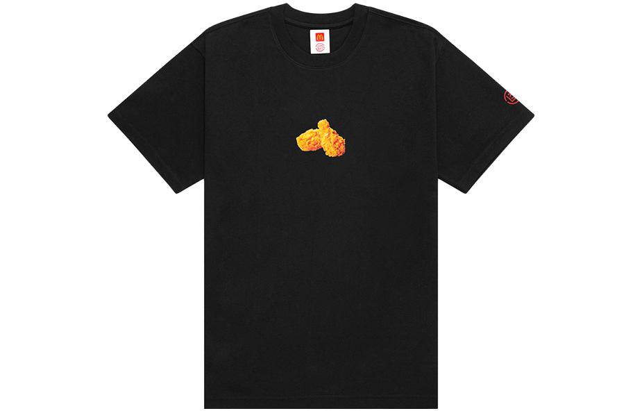 CLOT x McSpicy Collab Chicken Wing Graphic Tee Black Short Sleeve CLTE23SMC108
