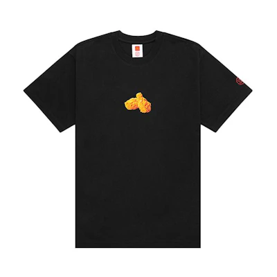 CLOT McSpicy Collab Chicken Wing Graphic Tee Black Short Sleeve CLTE23SMC108