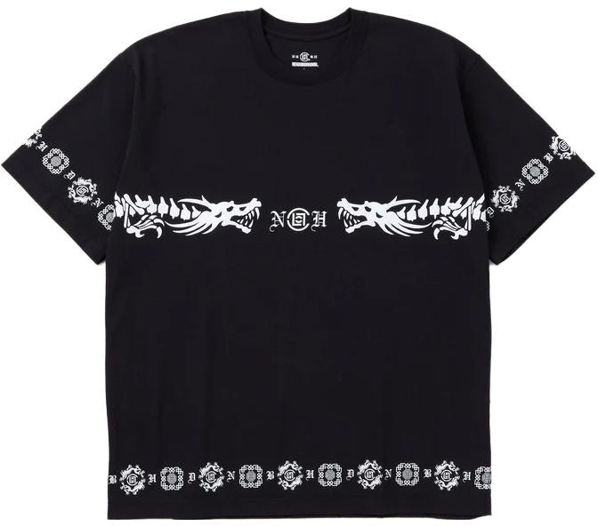 clot-x-neighborhood-fw-23-dragon-print-logo-trim-unisex-crewneck-t-shirt-232-pc-20-n-st-01-s