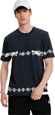 CLOT x 네이버후드 FW23 드래곤 로고 트림 유니섹스 크루넥 티셔츠. 232PC20N-ST01S Purchase CLOT x 네이버후드 FW23 드래곤 로고 트림 유니섹스 크루넥 티셔츠. 232PC20N-ST01S