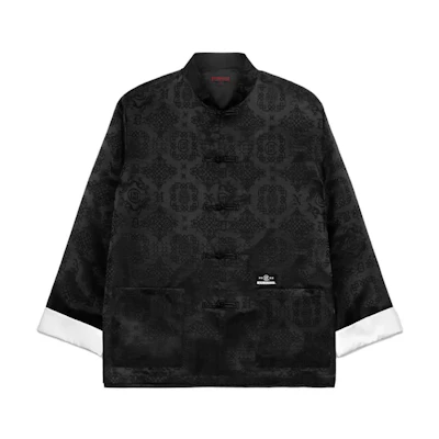 CLOT Neighborhood FW23 Logo Print Pocket Long Sleeve Jacket Unisex Black. CLSH23SNB201-BK-XXL