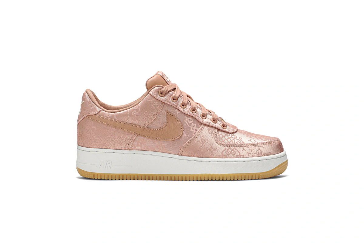 CLOT x Nike Air Force 1 Low Premium 'Rose Gold Silk' CJ5290-600