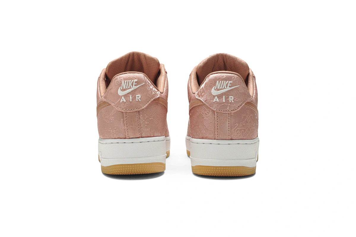 CLOT x Nike Air Force 1 Low Premium 'Rose Gold Silk' CJ5290-600