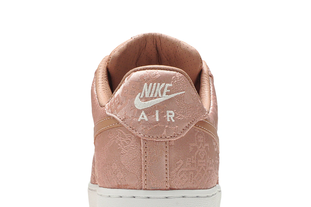 CLOT x Nike Air Force 1 Low Premium 'Rose Gold Silk' CJ5290-600