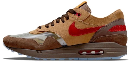 Nike CLOT x Air Max 1 'Kiss of Death 2.0 - Coklat Daun Teh' DD1870-200(S-BOX) Order Nike CLOT x Air Max 1 'Kiss of Death 2.0 - Coklat Daun Teh' DD1870-200(S-BOX)