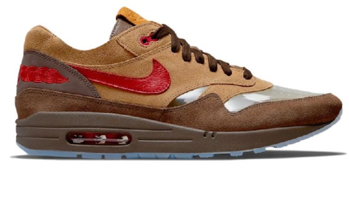 Nike CLOT x Air Max 1 'Beso de la Muerte 2.0 - Marrón Hoja de Té' DD1870-200(S-BOX) Lookbook Nike CLOT x Air Max 1 'Beso de la Muerte 2.0 - Marrón Hoja de Té' DD1870-200(S-BOX)
