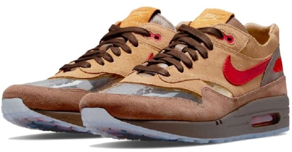 Nike CLOT x Air Max 1 'Kiss of Death 2.0 - Coklat Daun Teh' DD1870-200(S-BOX) Shop Nike CLOT x Air Max 1 'Kiss of Death 2.0 - Coklat Daun Teh' DD1870-200(S-BOX)