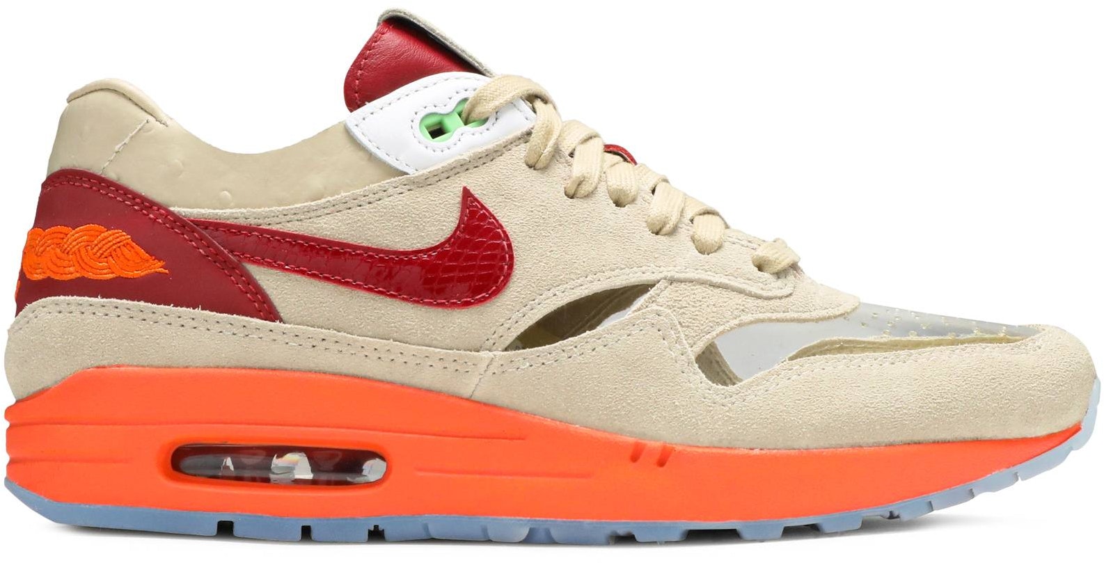 CLOT x Nike Air Max 1 Kiss of Death 2021 DD1870 100 DD1870