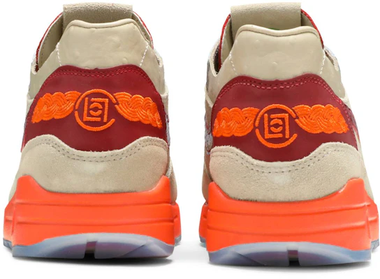 CLOT x Nike Air Max 1 'Kiss of Death' 2021 DD1870-100 Details for CLOT x Nike Air Max 1 'Kiss of Death' 2021 DD1870-100