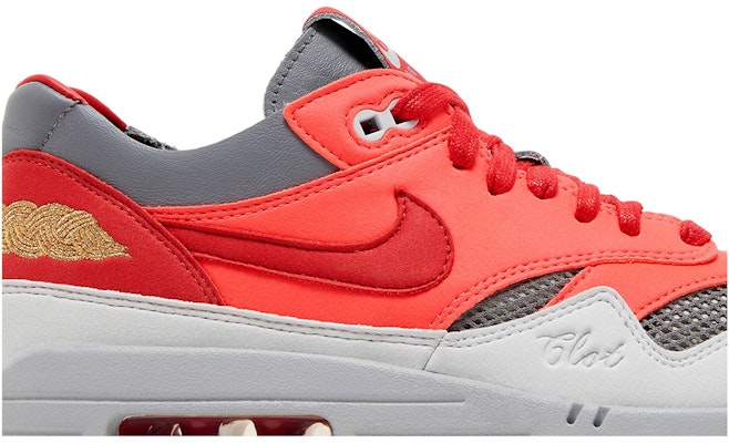 CLOT x 나이키 에어맥스 1 '키스 오브 데스' (솔라 레드) DD1870-600-SB Order CLOT x 나이키 에어맥스 1 '키스 오브 데스' (솔라 레드) DD1870-600-SB