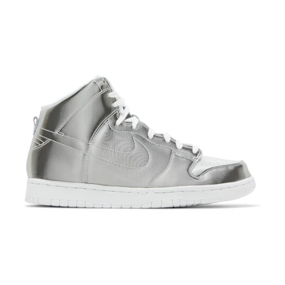 CLOT Nike Dunk High 'Silver Metallic'