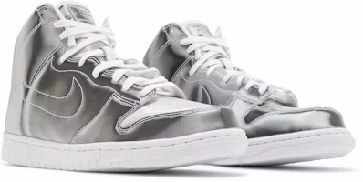 Cheap CLOT x Nike Dunk High '銀色金屬' DH4444-900