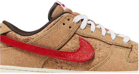 Lookbook CLOT x Nike Dunk Low SP 'Flax' FN0317-121