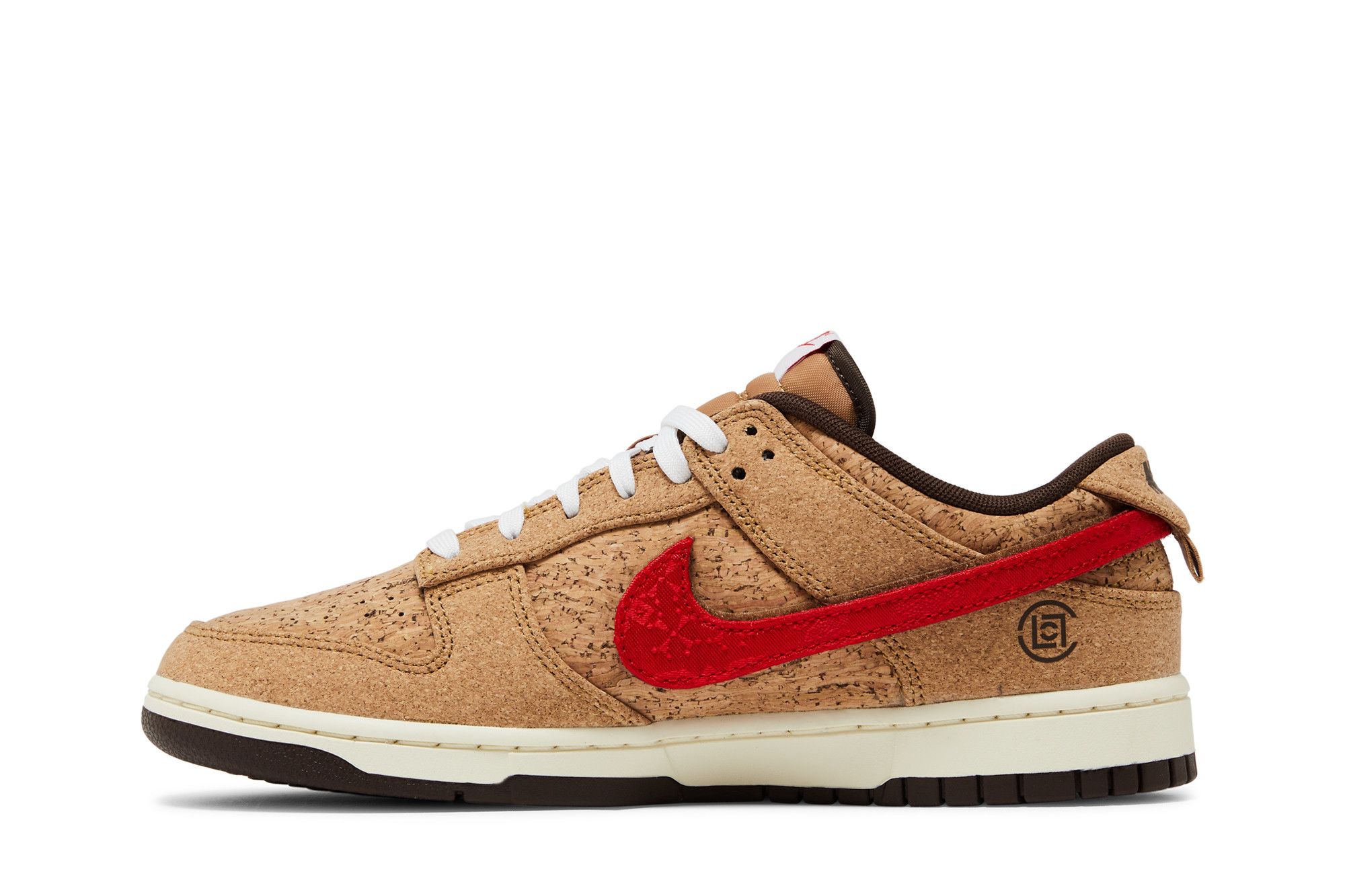 Shop CLOT x Nike Dunk Low SP ''Flax'' Sneaker FN0317-121
