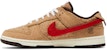 CLOT x Nike Dunk Low SP 'Flax' - Kasut Sneaker Kolaborasi CLOT x Nike. FN0317-121