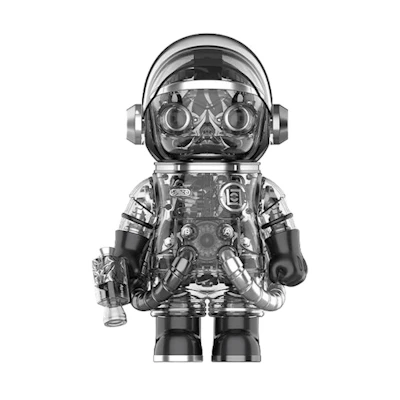 CLOT Pop Mart Mega Space CLOT Black Alienegra 4