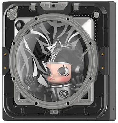 CLOT x Pop Mart Mega Space Molly Black Alienegra In Space 3D Painting Buy CLOT x Pop Mart Mega Space Molly Black Alienegra In Space 3D Painting