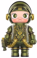CLOT x Pop Mart Mega Space Molly CLOT-Olive Alienegra 100% CLOT x Pop Mart Mega Space Molly CLOT-Olive Alienegra 100%