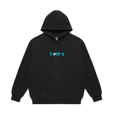 CLOT RIPNDIP FW23 Black Pullover Hoodie with Front Graphic Unisex CTHD23SRD303