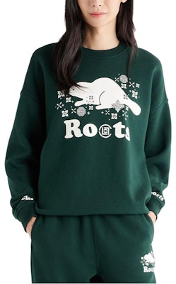 CLOT x ROOTS卡通印花圓領長袖男女衛衣。 CLSS23F90006 Shop CLOT x ROOTS卡通印花圓領長袖男女衛衣。 CLSS23F90006