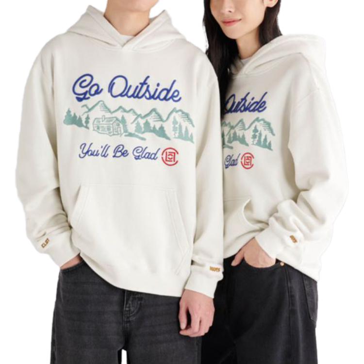 Sizing CLOT x ROOTS 印花連帽衫 男女聯名款式合作款式。 CLHD23F90007