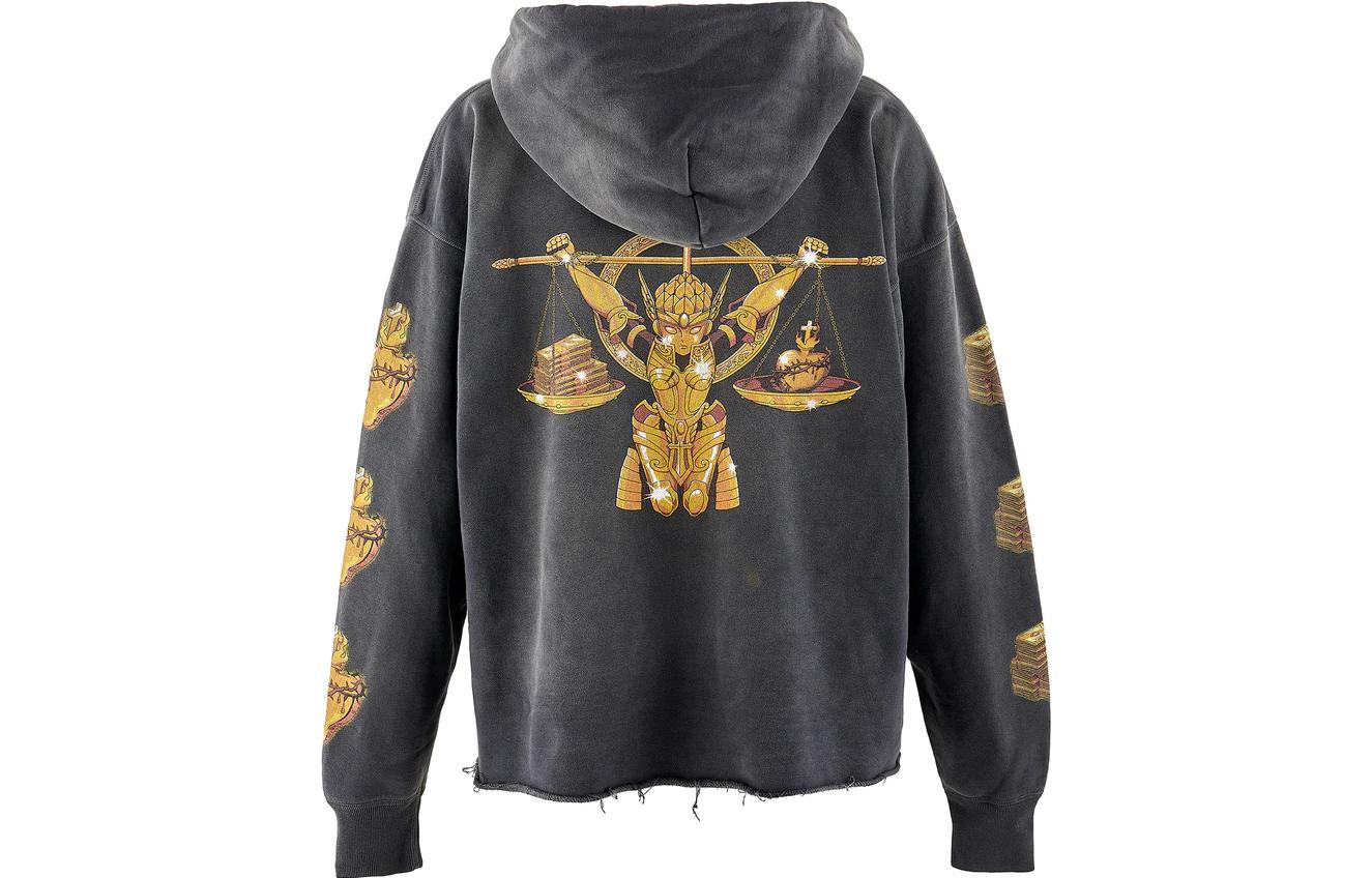 Lookbook CLOT x SAINT MICHAEL 聖鬥士星矢聯名款LOGO連帽上衣 男女適用 FW23 系列 CO-STML-SDS-01