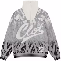 CLOT x STAFFONLY FW23 Gradient Jacquard Knit Zip Jacket Unisex. CLKN23F01Y12-GY-003 CLOT x STAFFONLY FW23 Gradient Jacquard Knit Zip Jacket Unisex. CLKN23F01Y12-GY-003