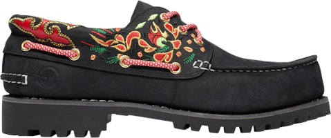 CLOT x Timberland 3-Eye Lug Handsewn Boat 'Black' TB0A5Z1H-001 CLOT x Timberland 3-Eye Lug Handsewn Boat 'Black' TB0A5Z1H-001