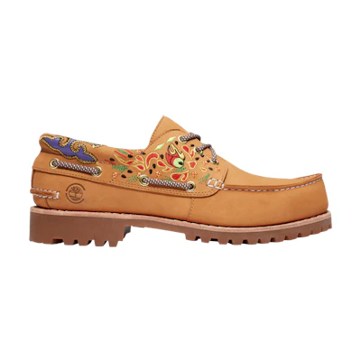 CLOT Timberland 3-Eye Lug Handsewn Boat 'Wheat'