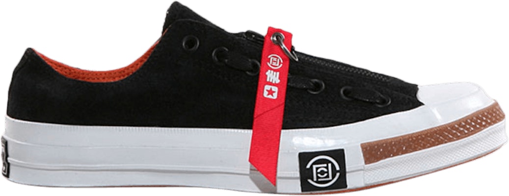 CLOT x UNDEFEATED x Converse Chuck 70 Ox 'Negro' 141755C Buy CLOT x UNDEFEATED x Converse Chuck 70 Ox 'Negro' 141755C