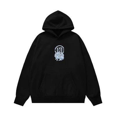 CLOTTEE by CLOT Animal Graphic Hoodie Black Pullover Long Sleeve CTHD23F31017