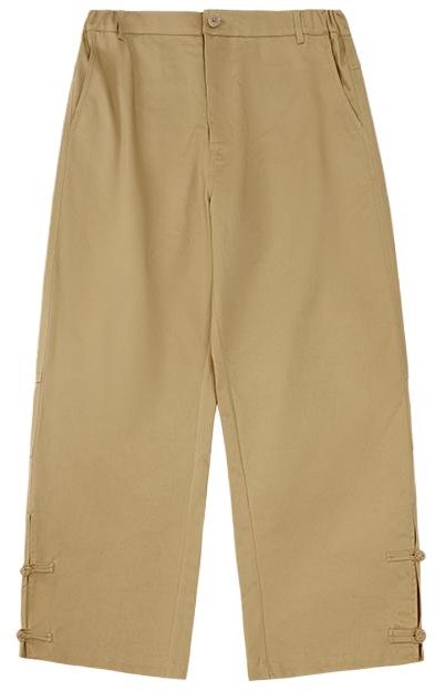clottee-by-clot-fw-23-kung-fu-series-loose-fit-zipper-pants-unisex-khaki-ctpt-23-f51026