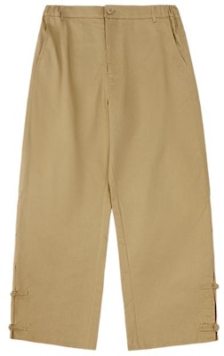 CLOTTEE by CLOT 2023秋冬功夫系列寬鬆拉鍊褲 男女卡其色款式。 CTPT23F51026 Buy CLOTTEE by CLOT 2023秋冬功夫系列寬鬆拉鍊褲 男女卡其色款式。 CTPT23F51026