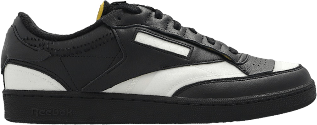 Reebok x Maison Margiela梅森瑪吉拉 皮革 時尚板鞋 男款 黑色 Buy Reebok x Maison Margiela梅森瑪吉拉 皮革 時尚板鞋 男款 黑色