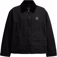 Order COACH 黑色棉質拉鍊外套 CW691-BLK