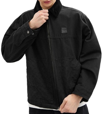 COACH Jaket Hitam Cotton Zip-Up. CW691-BLK Lookbook COACH Jaket Hitam Cotton Zip-Up. CW691-BLK