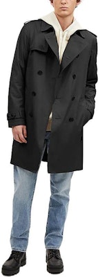 COACH Black Double-Breasted Long Sleeve Trench Coat. CQ504-BLK Shop COACH Black Double-Breasted Long Sleeve Trench Coat. CQ504-BLK