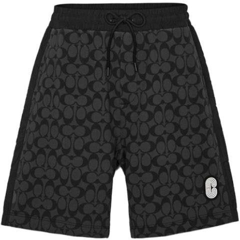 coach-black-logo-print-casual-straight-leg-shorts-c7818-r8-e