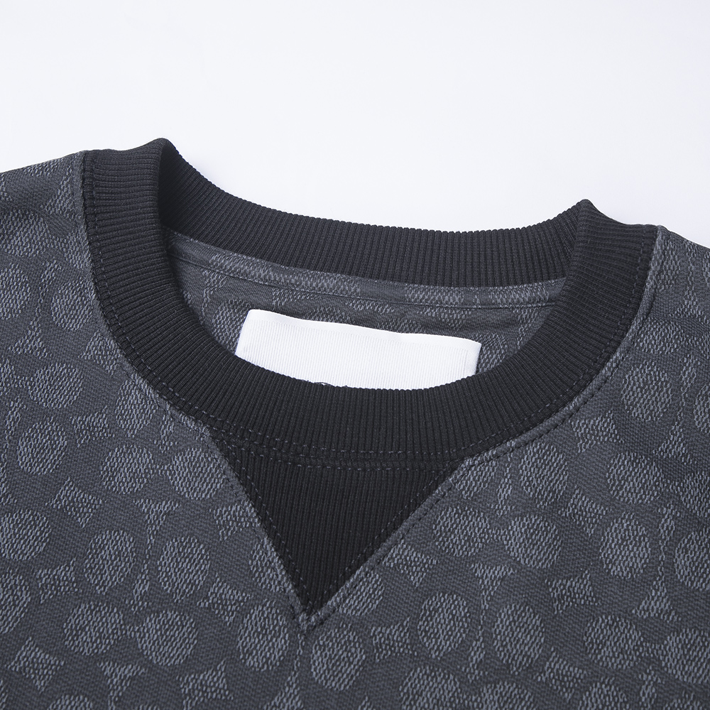 Sizing コーチ ブラック ロゴレターデザイン プルオーバースウェットシャツ. CB490-R8E