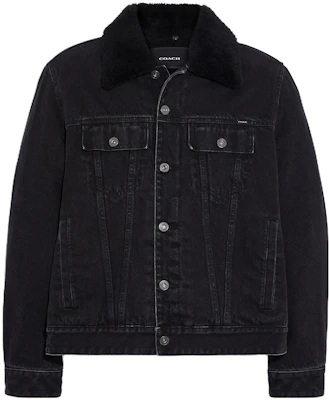 COACH Black Solid Color Long Sleeve Casual Jacket SS23 Collection. CB666-SDP Buy COACH Black Solid Color Long Sleeve Casual Jacket SS23 Collection. CB666-SDP