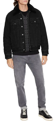 COACH Black Solid Color Long Sleeve Casual Jacket SS23 Collection. CB666-SDP Lookbook COACH Black Solid Color Long Sleeve Casual Jacket SS23 Collection. CB666-SDP