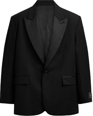 COACH Blazer Lengan Panjang Hitam Single-Breasted Tailcoat FW24. CV994-BLK Order COACH Blazer Lengan Panjang Hitam Single-Breasted Tailcoat FW24. CV994-BLK