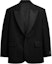 Order COACH Blazer Lengan Panjang Hitam Single-Breasted Tailcoat FW24. CV994-BLK